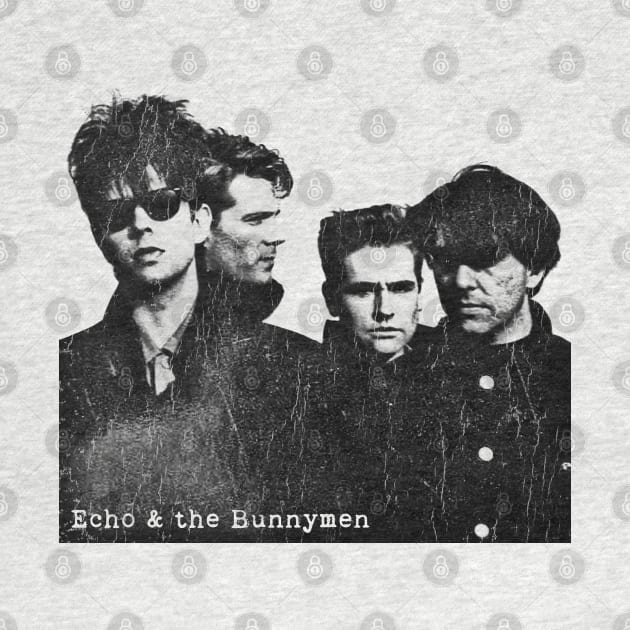 Echo & the Bunnymen Retro by GekNdangSugih